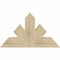 Ekena Millwork Saratoga Rough Sawn Timber Gable Bracket, Douglas Fir, 36"W x 21"H x 4"D x 6"F, 14/12 Pitch GBW036X21X0406SAR00RDF - alternate 1